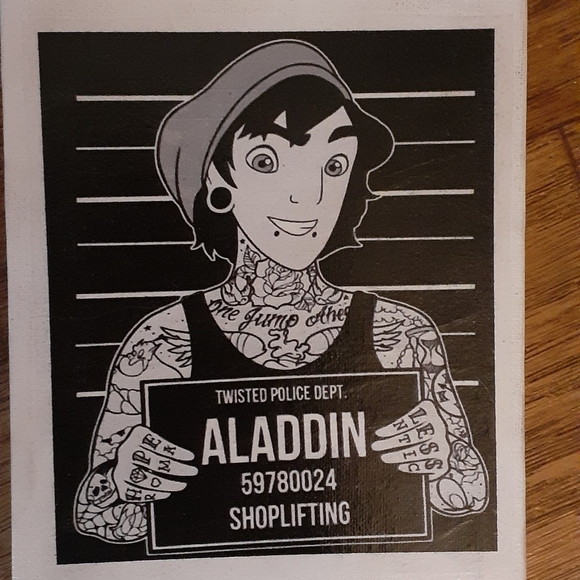 DISNEY characters mug shot canvas Prints. !!!ATTENTION!!!Read details below!!! - Picture 8 of 16